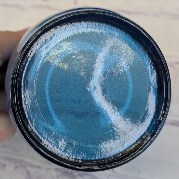 Authentic 100% Recycled San Miguel Blue 4" Drink Glass Tumbler EUC - Picture 6 of 8